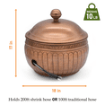 thumbnail image 3 of Good Directions La Jolla Hose Pot with Lid - Copper Finish, 3 of 5