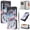 Color-8, variant on Leather For Samsung Galaxy A27 5G 6.7-inch Wallet Case Embossed Painted Butterflys&Flowers Pattern, With Card Holder,Wristband,Magnetic Clasp Kickstand Folio Cover,Color-1,For Galaxy A27 (5G)
