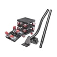 thumbnail image 1 of Furniture Moving Tool, 880 Lbs, With 4 Wheels And Portable Lift, For Moving Furniture, Refrigerator, 1 of 5