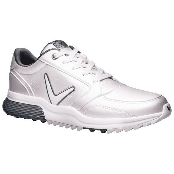 Callaway 2022 Lady AURORA Golf Shoes WHITE/GREY - UK4