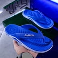 thumbnail image 2 of Xfvqtps Mens and Womens Flip Flops Lightweight Non-Slip Soft Sole Summer Comfortable Outdoor Beach Sandals for Casual Walking, 2 of 9