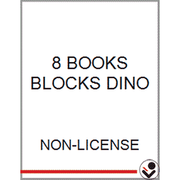 Dinosaur and Sea Friends Early Learning 8 Board Books and 5 Stacking Blocks