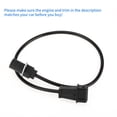thumbnail image 6 of Unique Bargains 1 Pc Crankshaft Position Sensor for FIAT Panda I Hatchback 0.9 1992-1996 Sturdy Metal Plastic Black Engine Crank CKP Sensor, 6 of 6