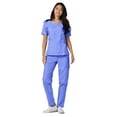 thumbnail image 4 of Adar Universal Scrubs For Women - V-Neck Scrub Top, 4 of 7