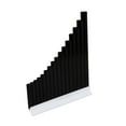 thumbnail image 4 of MLINS 1 Set Portable Pan Flute C Key Pan Musical Instrument for Beginners (Black), 4 of 8