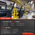 thumbnail image 3 of A-Premium Power Window Regulator with Motor Compatible with Honda Odyssey 2003-2004 Mini Passenger Van Front Driver Side, 3 of 9
