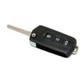 thumbnail image 3 of HQRP Folding Flip Key FOB Shell Remote Case w/ 4 Buttons compatible with KIA Rondo 2007 2008 07 08, 3 of 5