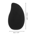 thumbnail image 2 of Unique Bargains 1 Pc Mango Face Makeup Sponge for Bedrooms Black Hydrophilic Polyurethane, 2 of 5