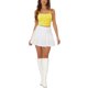 thumbnail image 2 of INSPIRE CHIC Top de Cami de Fiesta de Navidad para Mujeres con Tirantes de Espagueti de Terciopelo con Lentejuelas Amarillo XL, 2 of 6
