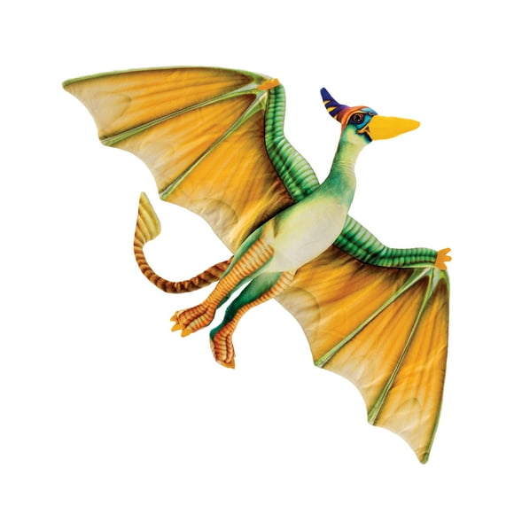 Real Planet 23" Dinosaur Plush Toy - Little Boy Dinosaur Toys, Dinosaur Stuffed Animals, Dino Plushie, Baby Stuffed Dinosaur, Cute Dino (Green Pterodactyl, 23")