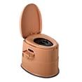 thumbnail image 4 of Inodoro portátil para adultos, inodoro para acampar, orinal ligero impermeable para exteriores Zulema Baño portátil, 4 of 8