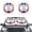 250 Anniversary Rose Flag, variant on Chririnla Eagle Flag Rose Car Front Window Sunshade 2 Pack USA Anniversary Patriotic Foldable Auto Sun Visor Cover Vehicle Interior Heat Shield Protection Universal Fit for Sedan Truck SUVs