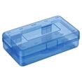 thumbnail image 2 of Estuche transparente Advancent para lápices gran capacidad organizador de Almacenamiento color Azul, 2 of 6