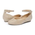 thumbnail image 4 of Flats Revona para Mujer de Dream Pairs en Dorado con Correa al Tobillo, 4 of 6