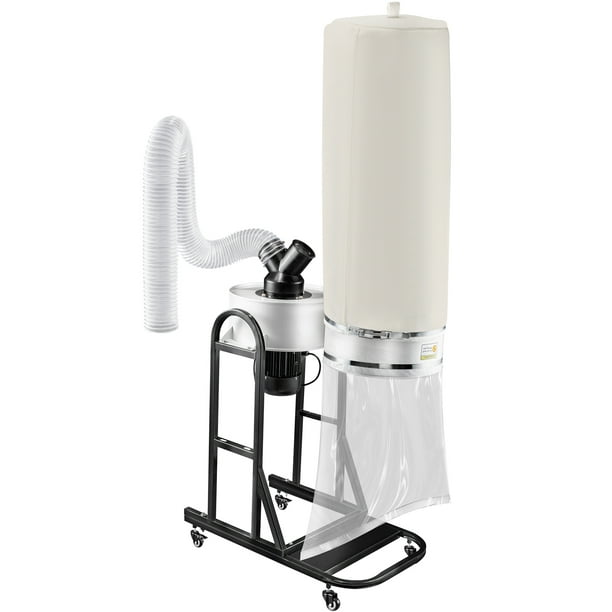 VEVOR Dust Collector, 1.5 HP Portable Vortex Dust Collector, 647 CFM