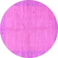 thumbnail image 1 of Ahgly Company Indoor Round Abstract Purple Modern Area Rugs, 8' Round, 1 of 4