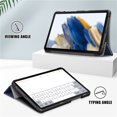 thumbnail image 4 of 8.7/11-inch Tablet Case Tri-fold Caster Tablet Case with Wake on Hibernation For Samsung Galaxy Tab, 4 of 8
