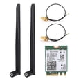 thumbnail image 4 of Zerodis AX200NGW,WIFI Card,Wireless Card Dual Band AX200 2974Mbps WIFI6 WIFI Adapter With 8Dbi Antenna, 4 of 8