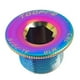 thumbnail image 4 of Pernos de cigüeñal de bicicleta de aluminio Pernos de brazo de cigüeñal Pernos de piñón Accesorios de bicicleta Anti Multicolor, 4 of 8