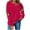 #198-Red, variant on Neewe Womens Oversized Sweatshirts Hoodies Thanksgiving Day Crewneck Sweaters Casual Tops Comfy Fall Fashion Outfits Winter Clothes 2025