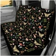 thumbnail image 3 of HUIACONG Mushroom Car Accessories Seat Covers Full Set with Steering Wheel Cover Arm Rest Cover Seat Belt Pads Headrest Covers Coasters Keychain 14 Pcs Car Decor for Women, 3 of 8