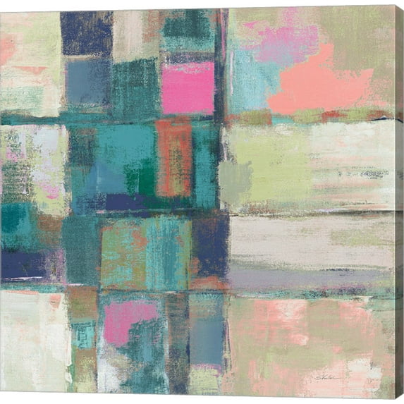 Great Art Now Island Hues II Crop Bright by Silvia Vassileva Canvas Wall Art
