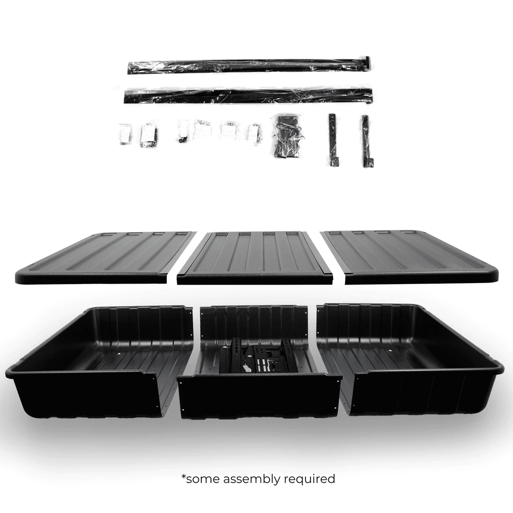 Storm Shell Weatherproof Outdoor TV Enclosure, Fits up to One 75" TV, Black