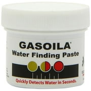 Gasoila Water Finding Paste, Detects Water In Fuel, Gasoline, Diesel, Kerosene, Gas, Petroleum, 2.5 oz. Jar
