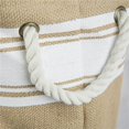 thumbnail image 1 of Design Imports CAMZ36726 14 x 8 x 9 Po Bord en Toile de Jute Rectangle de Rangement Bin&44; Blanc - Petit, 1 of 1