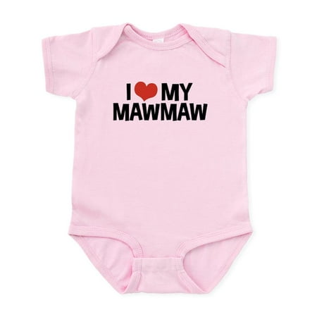 

CafePress - I Love My Mawmaw And Pawpaw Infant Bodysuit - Baby Light Bodysuit Size Newborn - 24 Months