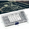 thumbnail image 2 of Hex Socket Cap Head Stainless Steel Screws, Anti-corrosion Cylindrical Head Socket Cap Self Tapping Screws with Deep Thread Pitch for Wide Range of Applications, 2 of 5