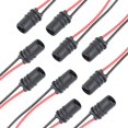 thumbnail image 1 of 10 bombillas LED T10 W5W 194 con adaptador de conector de arnés precableado para automóvil, camión y motocicleta, 1 of 5