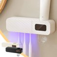 thumbnail image 1 of Up to 60% off Gifts Sentmoon Multi-tier Storage Rack Smart Wall Mounted Toothbrush Storage Rack Fully Automatic Induction Toothbrush Holder for Bathroom Organization Today’s Must-Have Bargains, 1 of 6