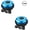 Blue, variant on WLGJL 2 pack Aluminum Classic Bike Bell, Loud Crisp Clear Sound (Purple)