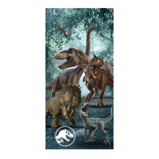 Universal Jurassic World Fallen Kingdom 28" x 58" Dinosaurs Beach