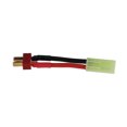 thumbnail image 2 of Ccdes T Plug Male To Mini For Female Battery Charger Conversion Cable,Battery Charger Conversion Wire,Battery Conversion Cable T Male Plug To Female Mini For 14AWG 8cm Soft Silicone Wire, 2 of 8