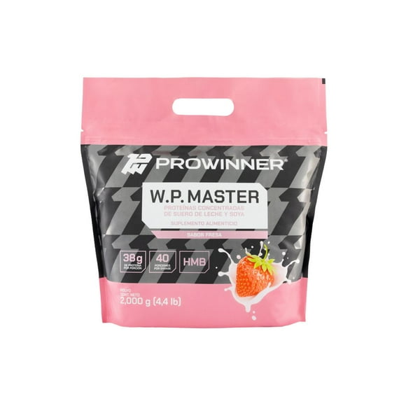 Suplemento en polvo ProWinner WP Master Sabor Fresa 2 Kg