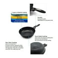 thumbnail image 4 of Dream Chef Marble Coated Cast Aluminum Non Stick Frying Pan (30cm / 12 Inch), 4 of 6