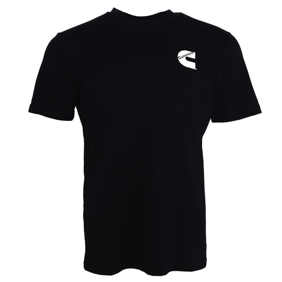 Cummins CMN4760 Mens Ss T Shirt Black Medium