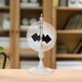 thumbnail image 6 of kowaku Solar Power Crookes Glass Windmill Educational Ornament, Rotating Vanes Solar Light Pressure Windmill for Props Party Offices, 6 of 9