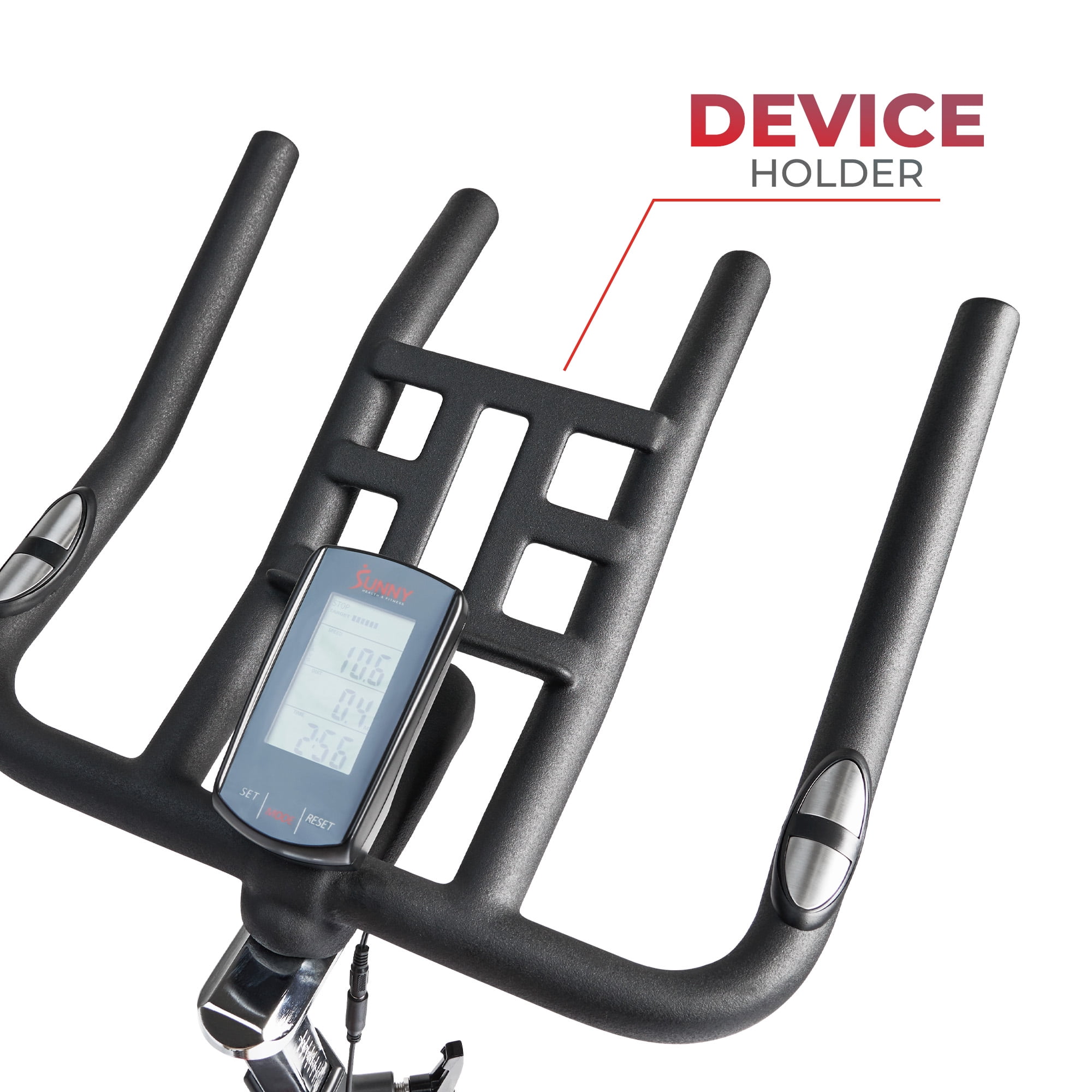 Sunny Health & Fitness Universal-Fahrradhalterung für Telefon und Tablet :  : Sport & Freizeit