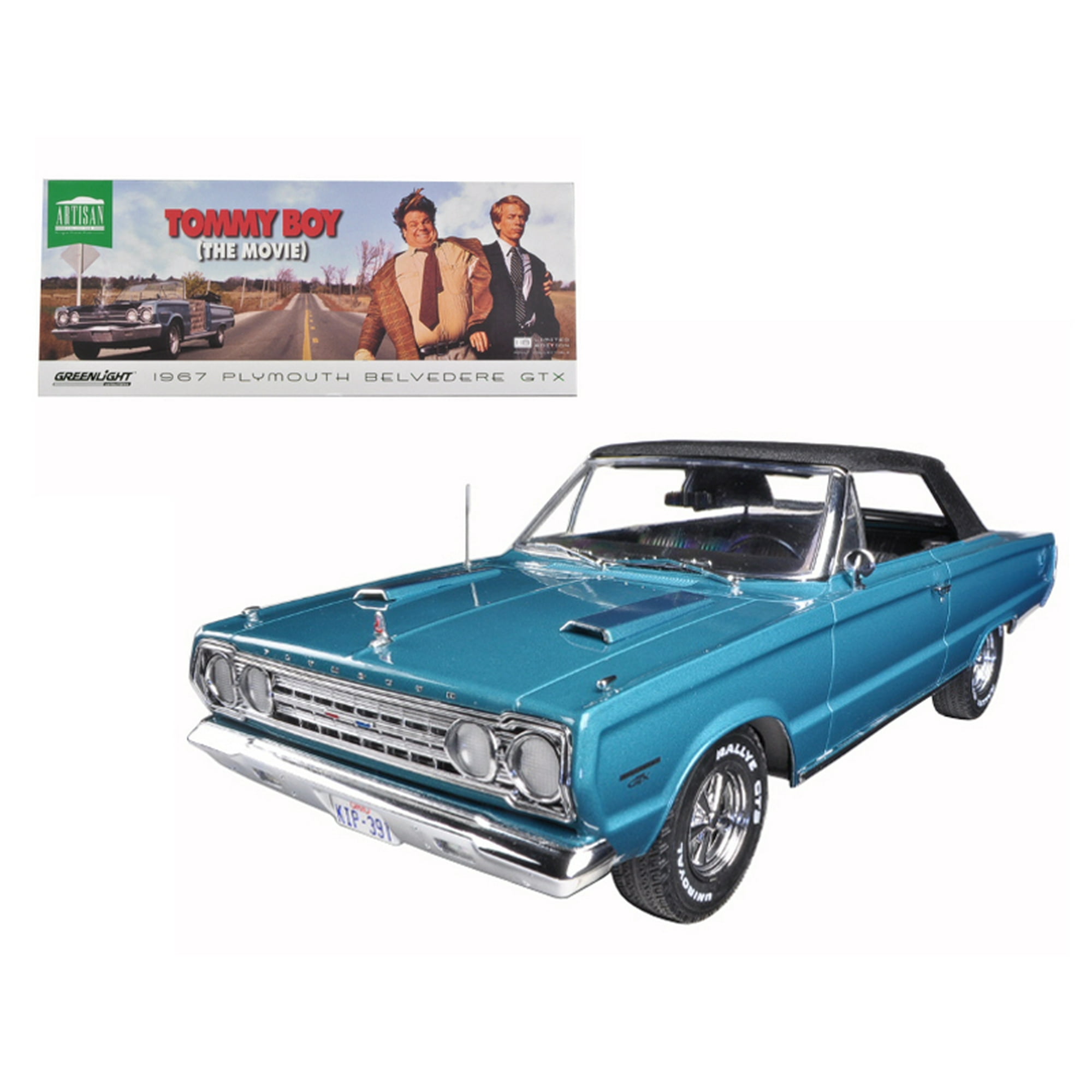 Greenlight 1967 Plymouth Belvedere GTX \Tommy Boy\ Movie (1995) 1