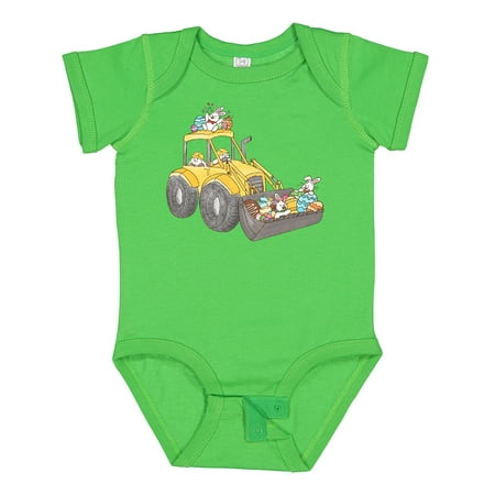 

Inktastic Construction Easter Bunnies Gift Baby Boy or Baby Girl Bodysuit