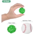 thumbnail image 2 of 12-Pack Wicker Rattan Balls 40mm/1.6 Inch Decorative Orbs Vase Fillers Bowl for Christmas/Weddings/Thanksgiving/DIY Crafts/Home Decor [Green], 2 of 6