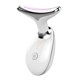 thumbnail image 1 of Neck and décolleté massager with colored lights, improves absorption and firms neck skin, white, 1 of 4