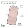 thumbnail image 2 of Parker Baby Unisex Portable Changing Pad - Portable Diaper Changing Pad - Brown/White Stripes, 2 of 9