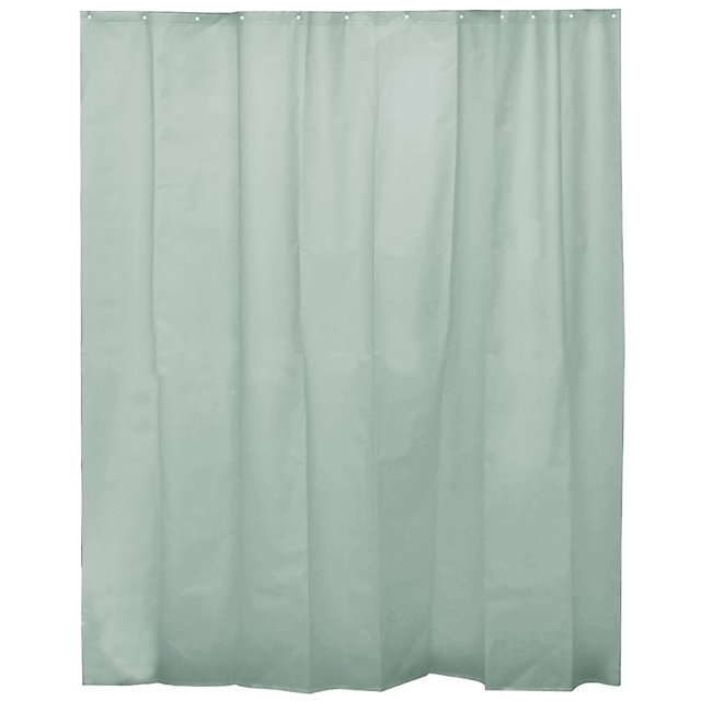 Almond Green Extra Long Shower Curtain Liner Plastic 79"L x 71"W