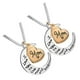 thumbnail image 2 of 2PCS Mother's Day Necklace Beautiful Decor Alloy Hanging Pendant Jewelry Gift for Mother Woman Lady Female, 2 of 4