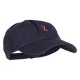 thumbnail image 5 of Red White Blue Ribbon Embroidered Low Cap - Navy OSFM, 5 of 5