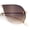 Gold Frame - Brown Lens, variant on Teardrop Aviator Sunglasses for Men Gradient Lens Lightweight Metal Frame UV400 Pilot Shades Gold Frame - Rose Lens